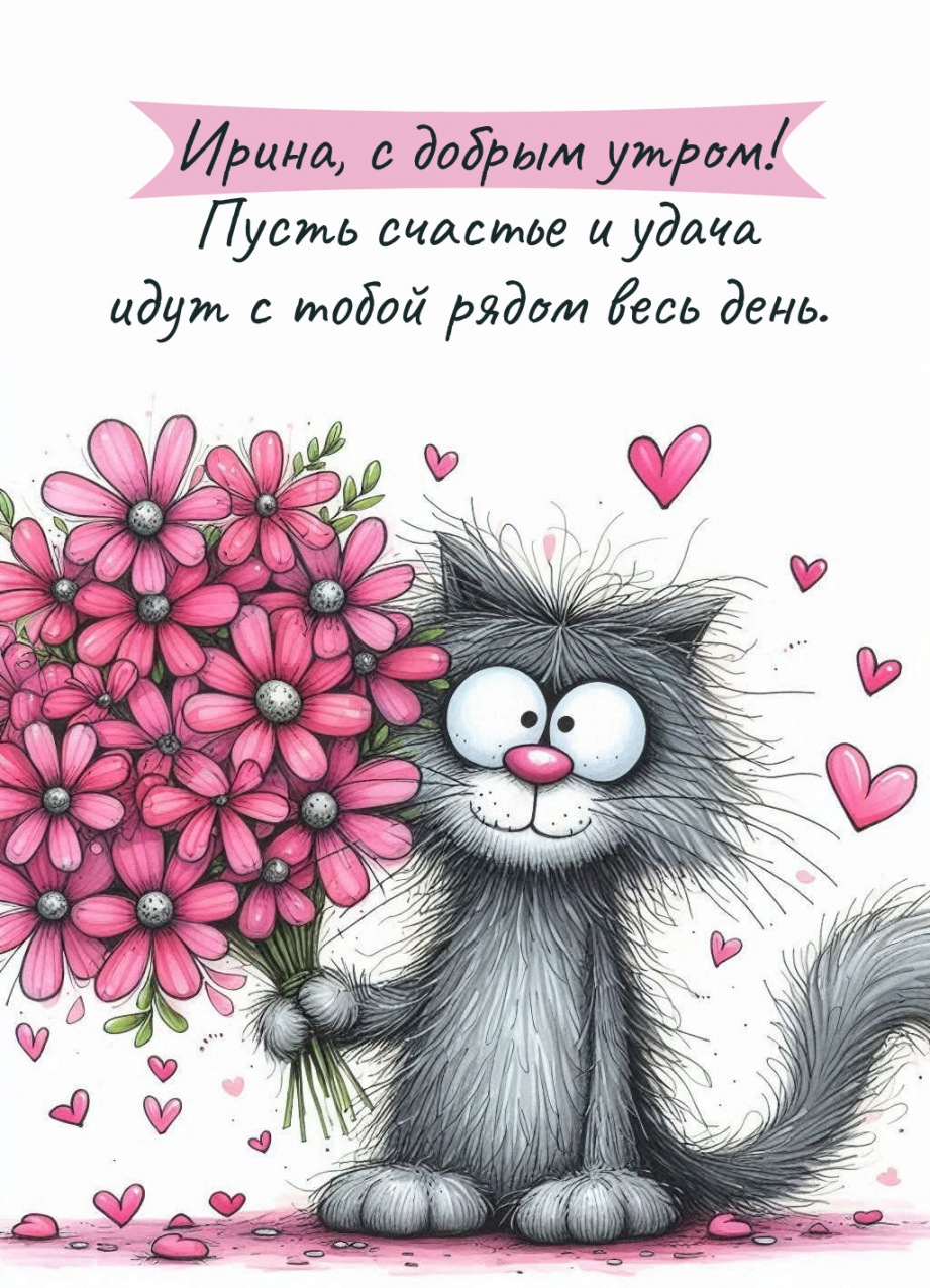 Пусть счастье и удача идут с тобой рядом весь день. Пусть счастье и удача идут с тобой рядом весь день.