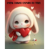 Очень сильно скучаю по тебе!