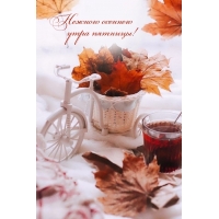 Нежного осеннего утра пятницы!