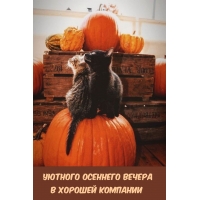 Отличной компании в этот осенний вечер